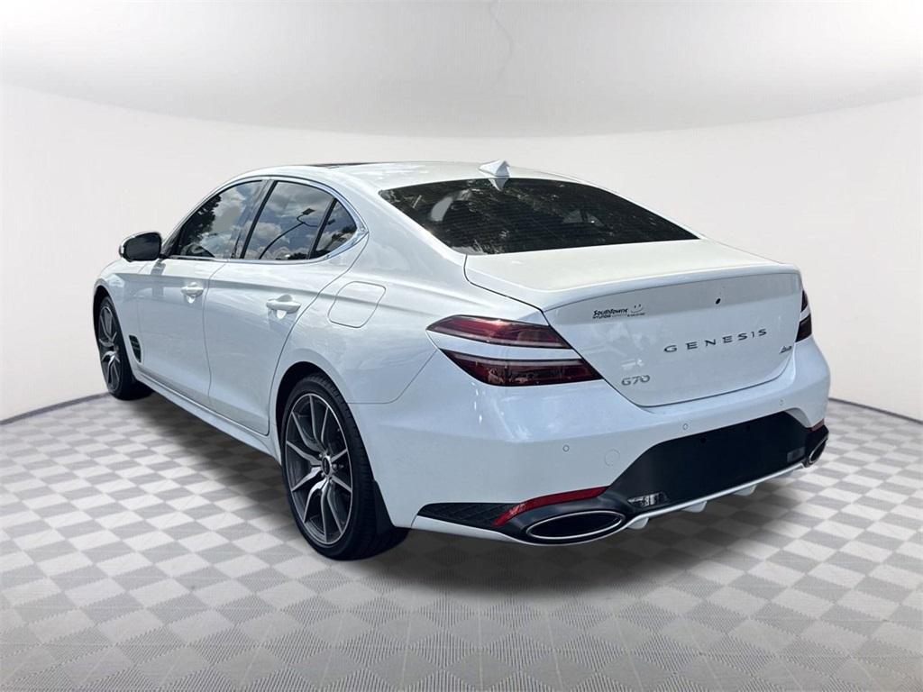 used 2026 Genesis G70 car, priced at $43,975