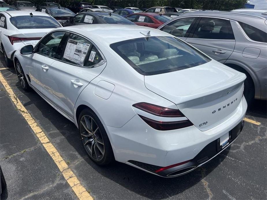 new 2025 Genesis G70 car, priced at $42,782