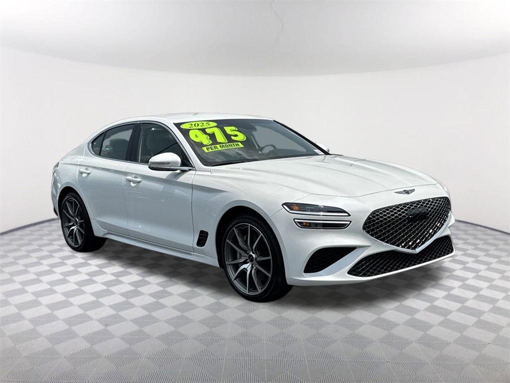 new 2025 Genesis G70 car, priced at $42,782