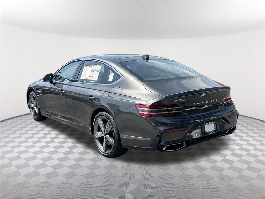 new 2025 Genesis G80 car, priced at $76,530