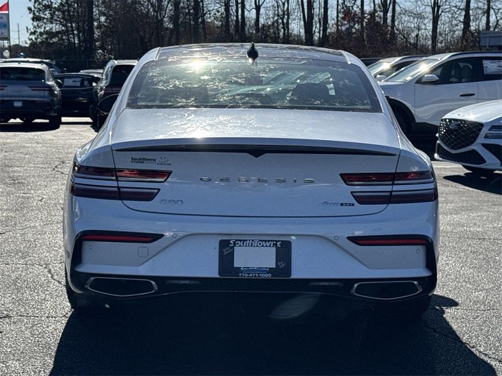 new 2025 Genesis G80 car, priced at $79,060