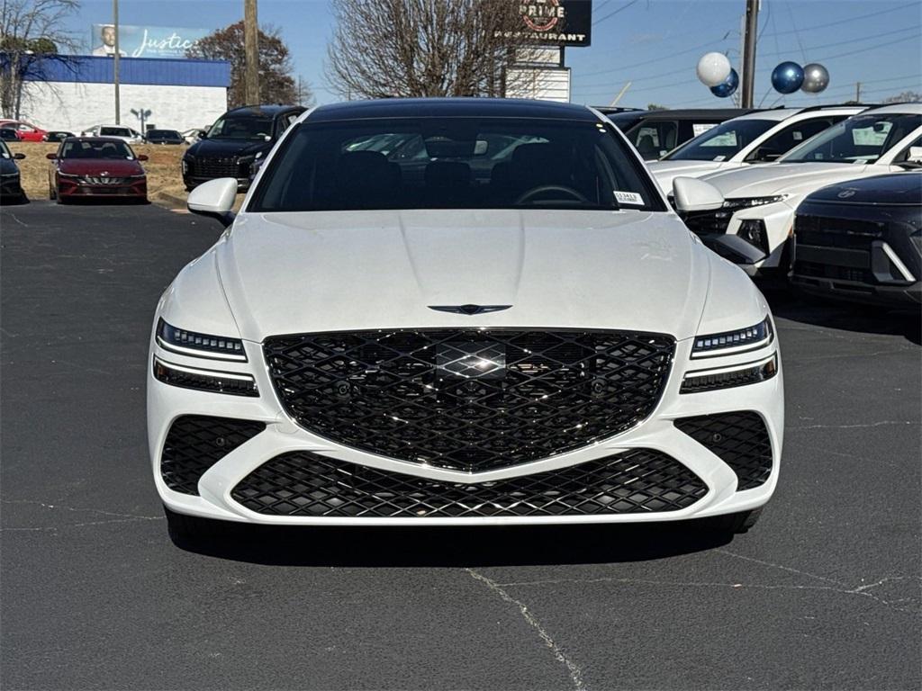 new 2025 Genesis G80 car, priced at $79,060