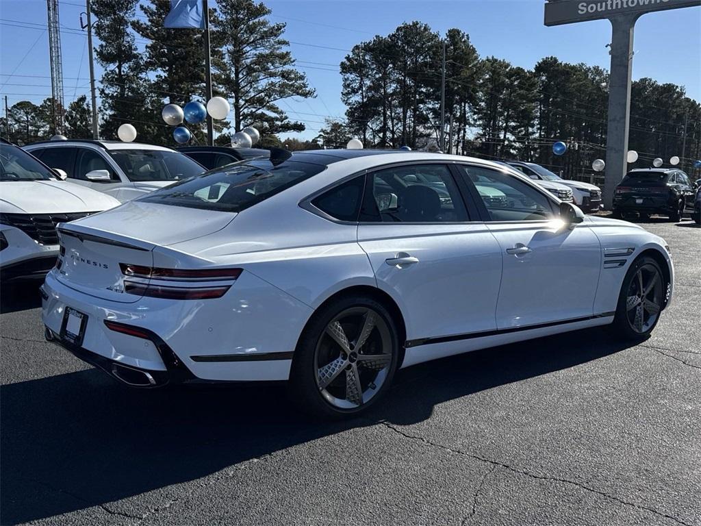 new 2025 Genesis G80 car, priced at $79,060