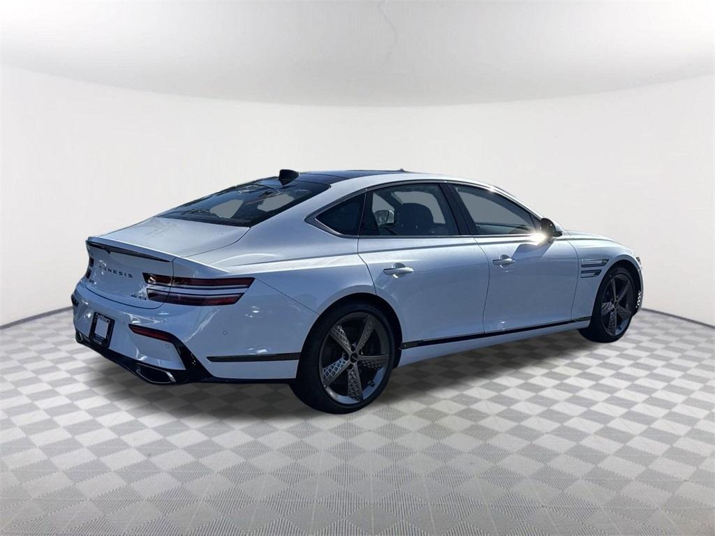 new 2025 Genesis G80 car, priced at $79,060