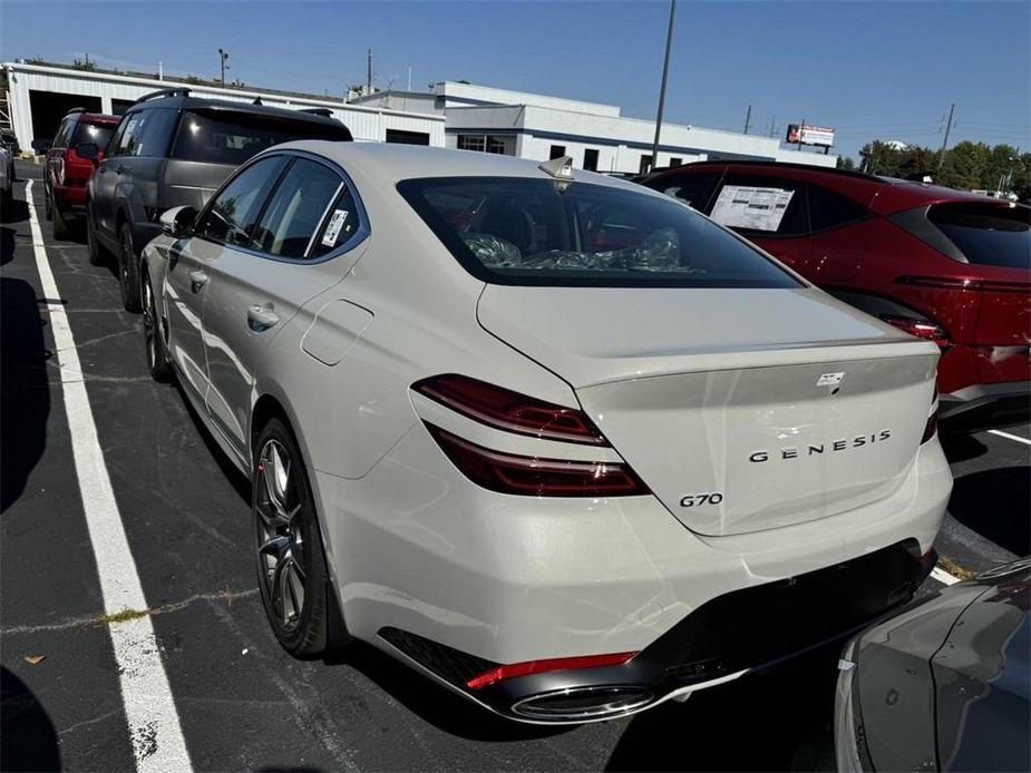 new 2025 Genesis G70 car, priced at $42,287