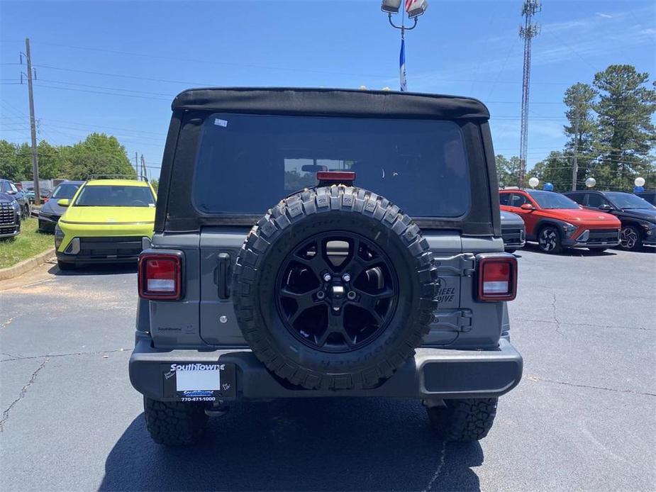 used 2021 Jeep Wrangler Unlimited car, priced at $29,986