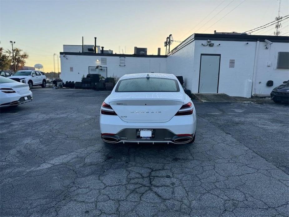 new 2025 Genesis G70 car, priced at $43,034