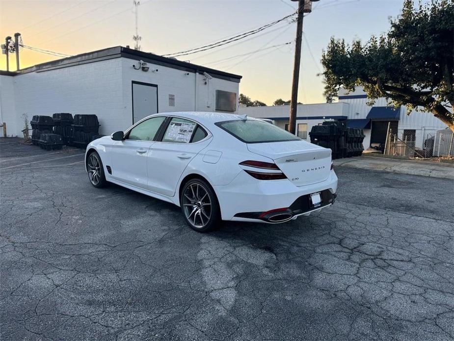 new 2025 Genesis G70 car, priced at $43,034