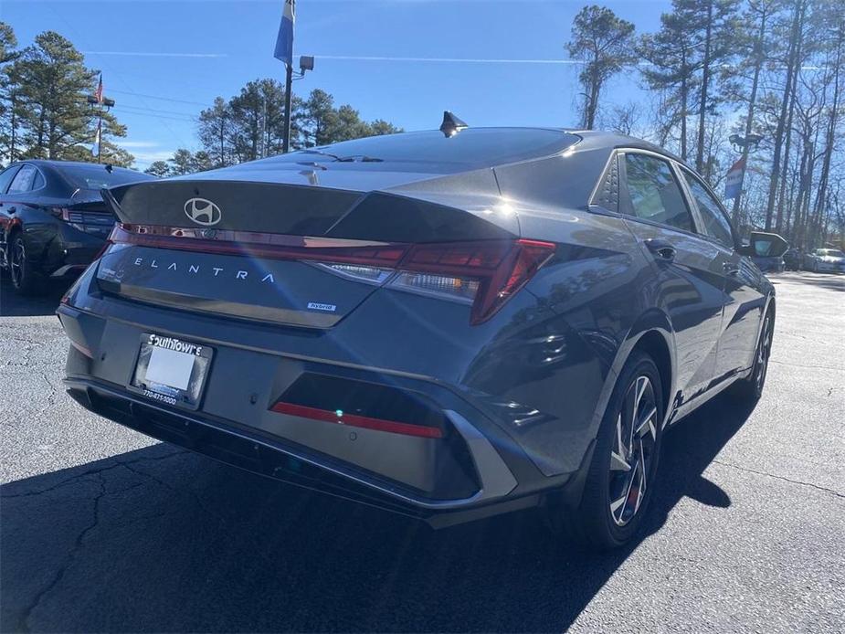 new 2024 Hyundai Elantra HEV car, priced at $27,941