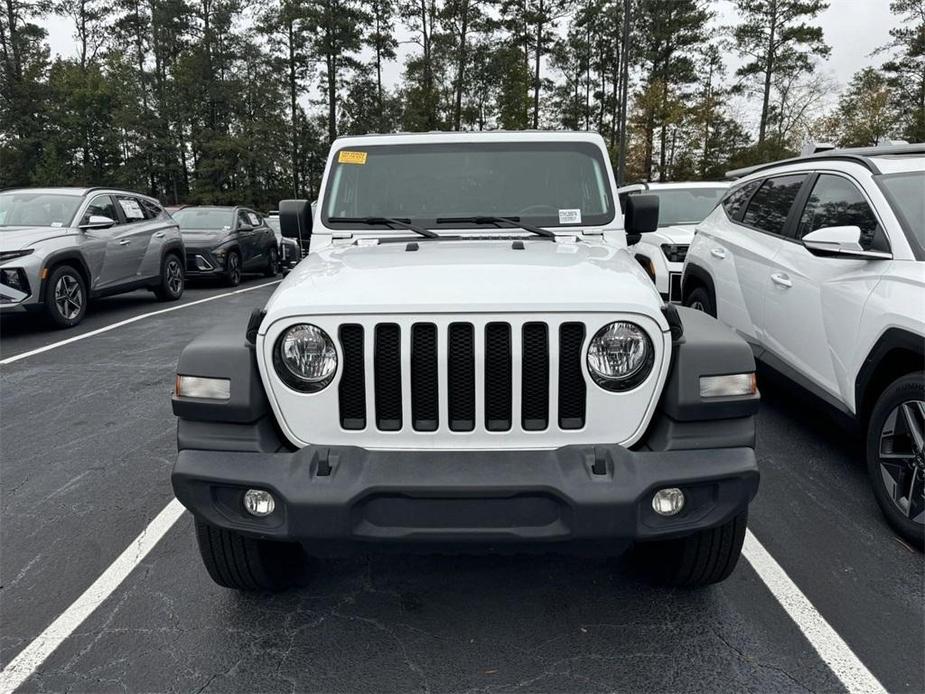 used 2021 Jeep Wrangler Unlimited car, priced at $32,551