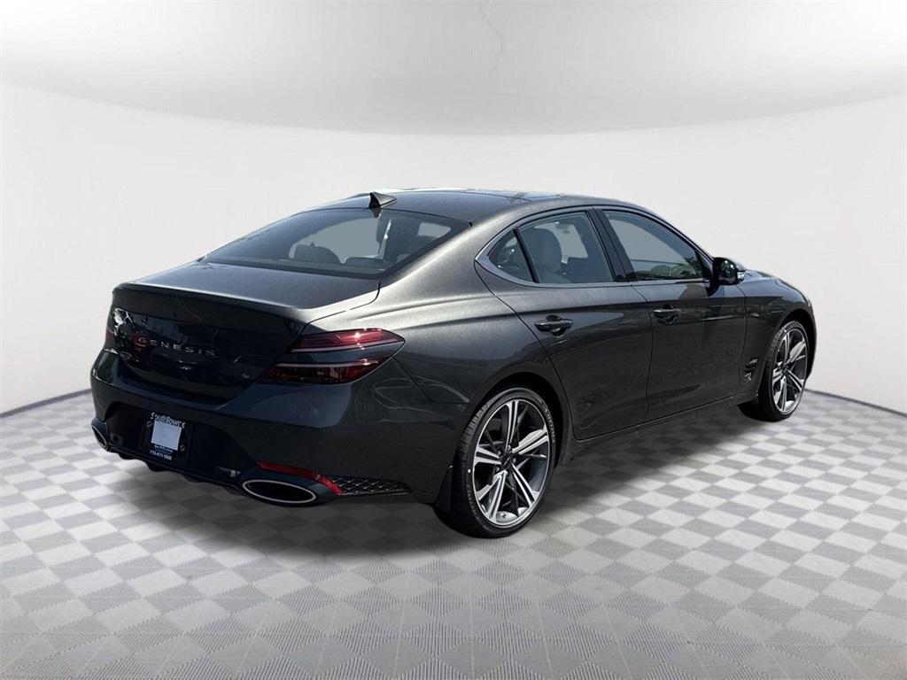new 2025 Genesis G70 car, priced at $47,447