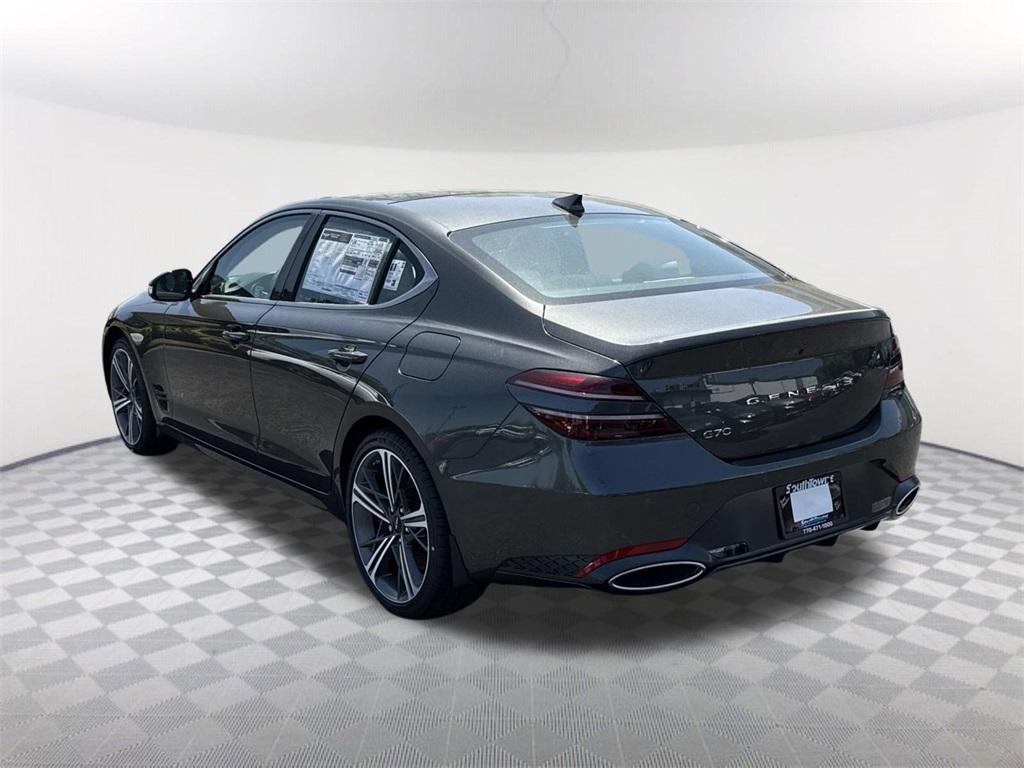 new 2025 Genesis G70 car, priced at $47,447