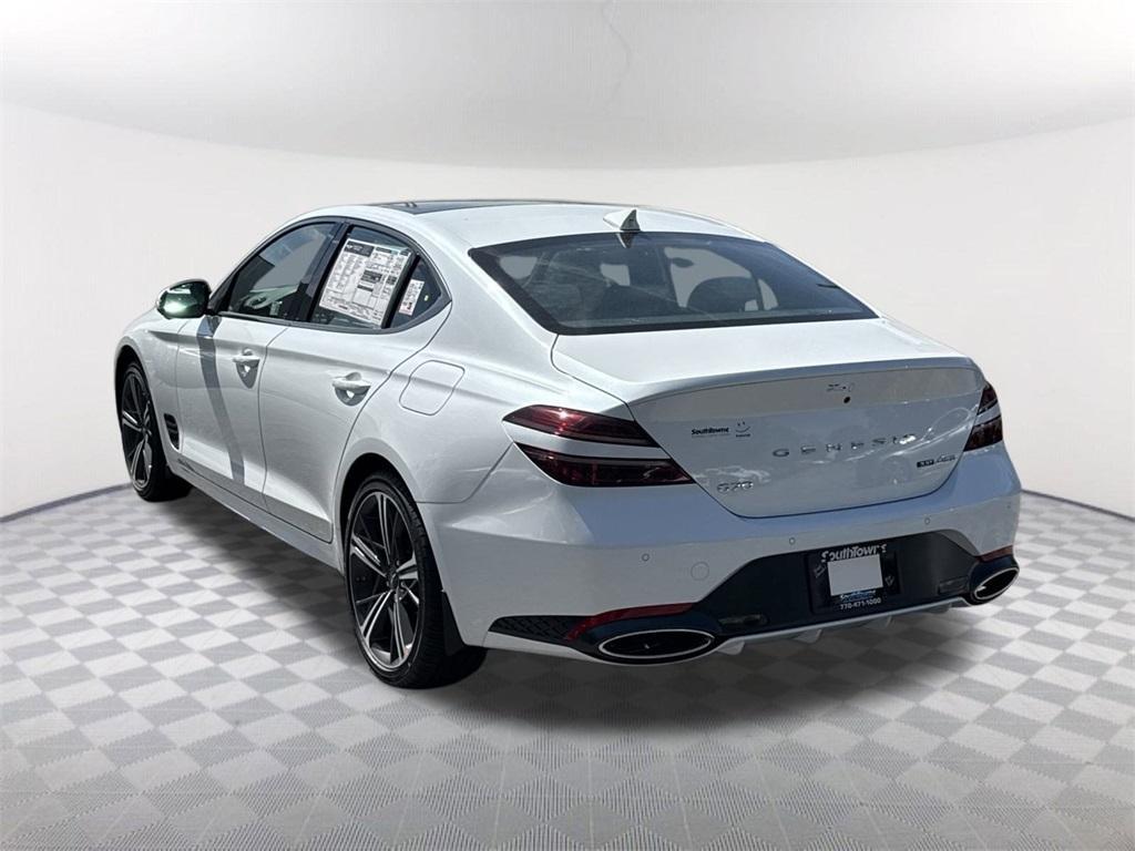 new 2025 Genesis G70 car, priced at $57,380