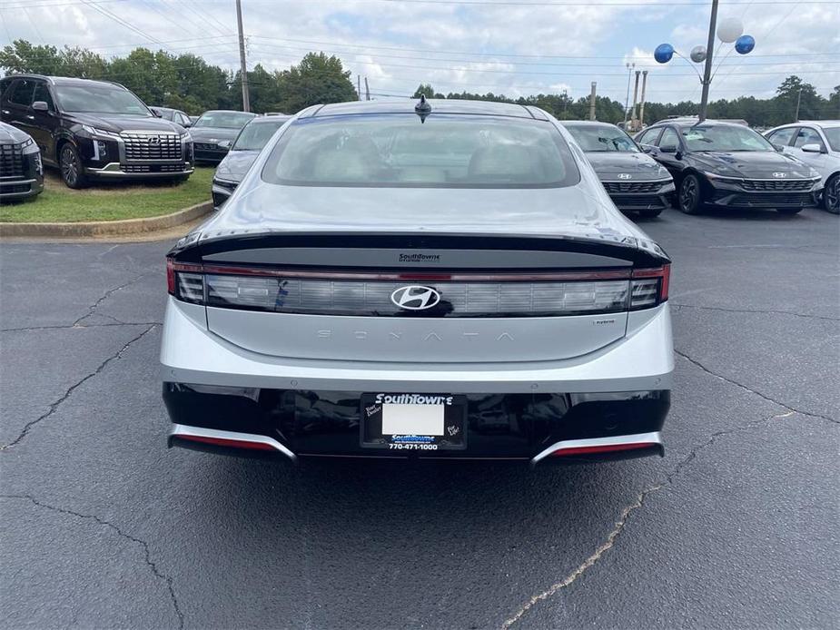 new 2025 Hyundai Sonata Hybrid car, priced at $38,190