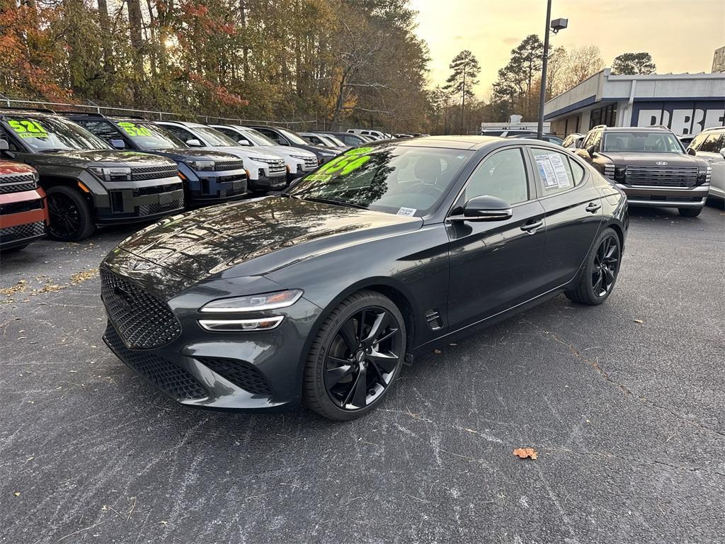 used 2023 Genesis G70 car, priced at $29,991