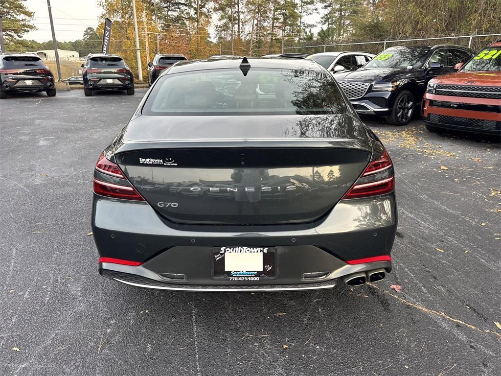 used 2023 Genesis G70 car, priced at $29,991