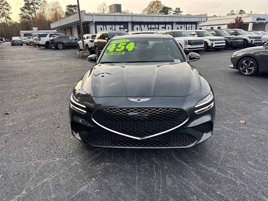 used 2023 Genesis G70 car, priced at $29,991