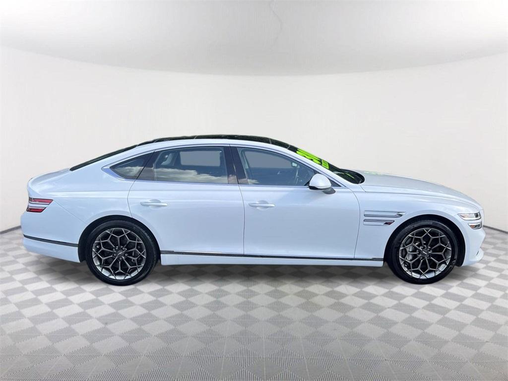 used 2021 Genesis G80 car, priced at $31,692