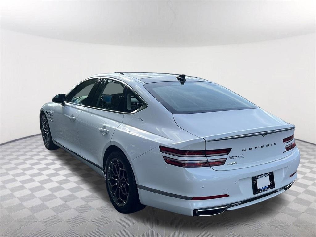 used 2021 Genesis G80 car, priced at $31,692