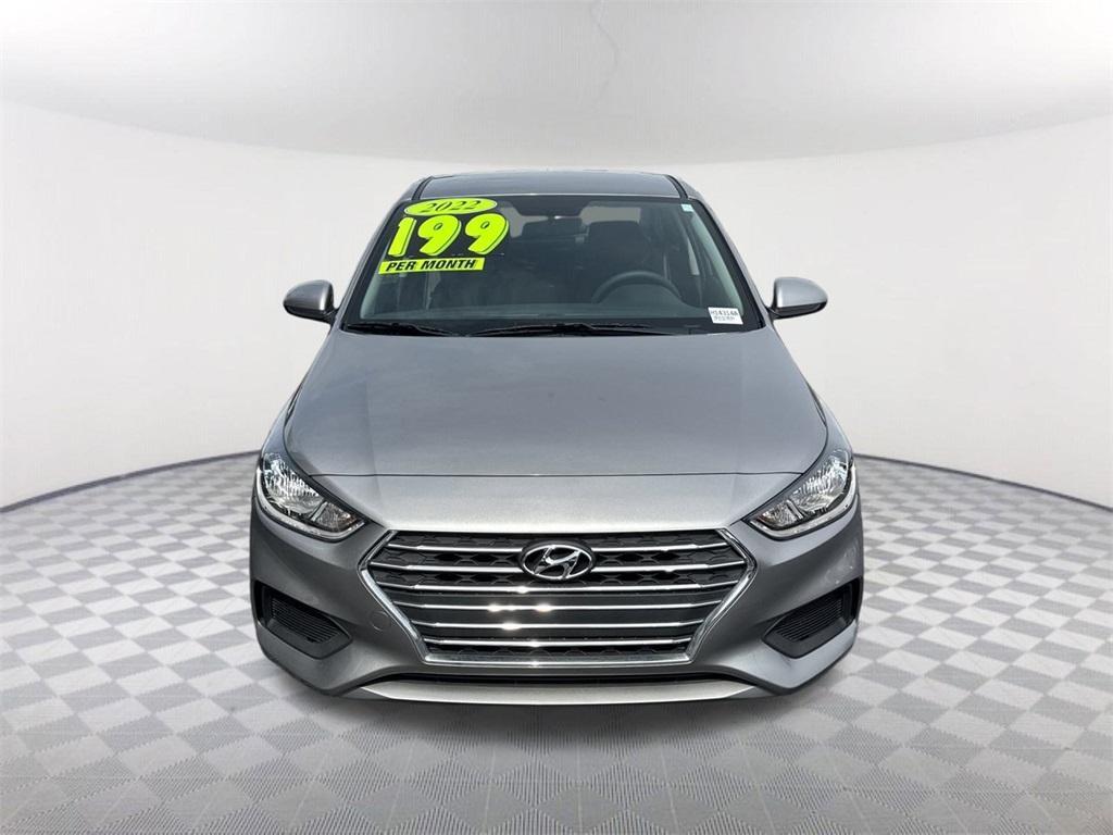 used 2022 Hyundai Accent car, priced at $13,981
