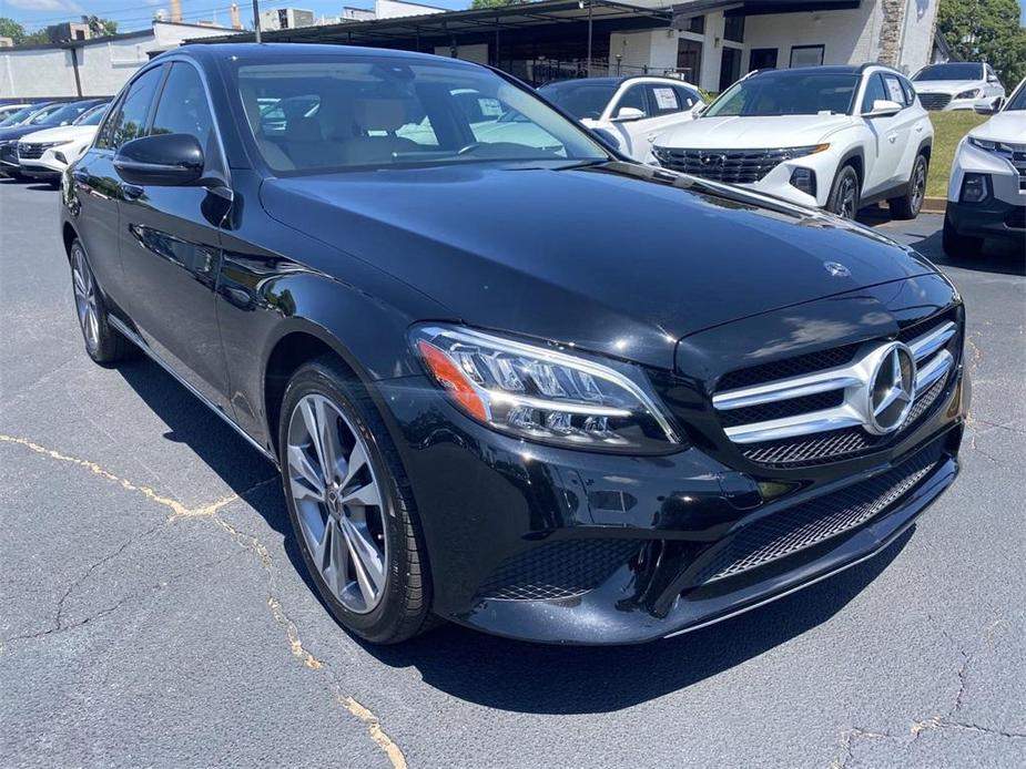 used 2021 Mercedes-Benz C-Class car, priced at $26,966