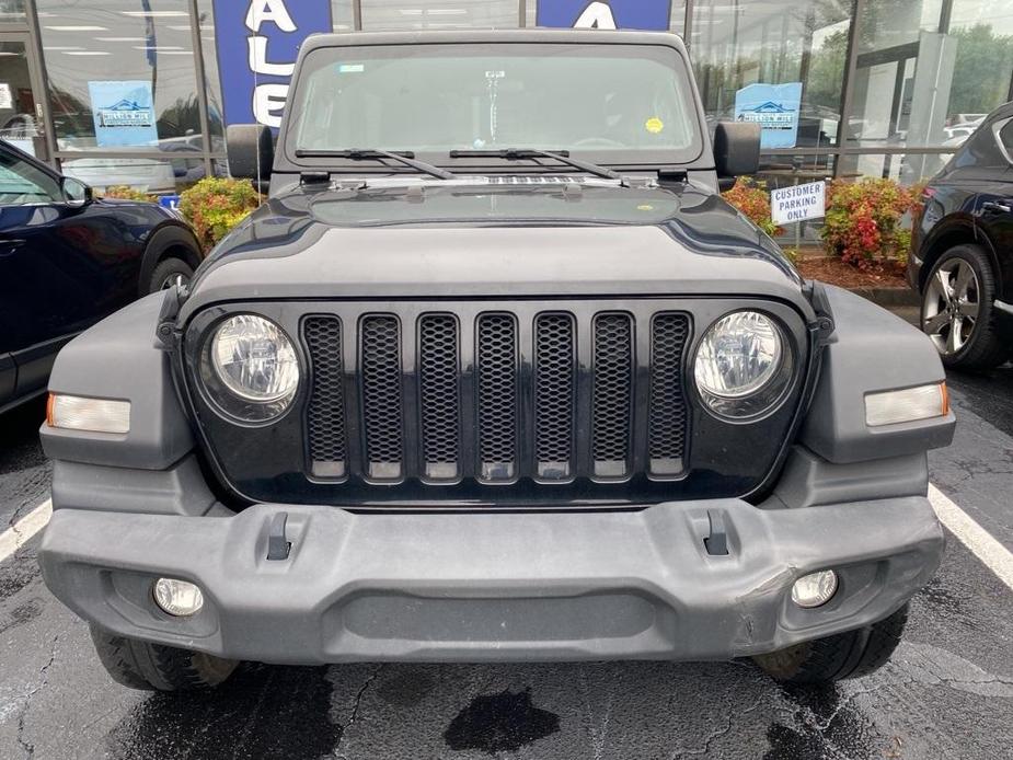 used 2021 Jeep Wrangler Unlimited car, priced at $27,991