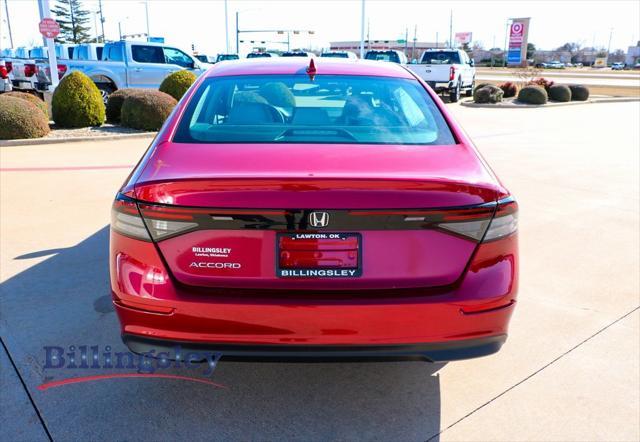 used 2023 Honda Accord car, priced at $26,580