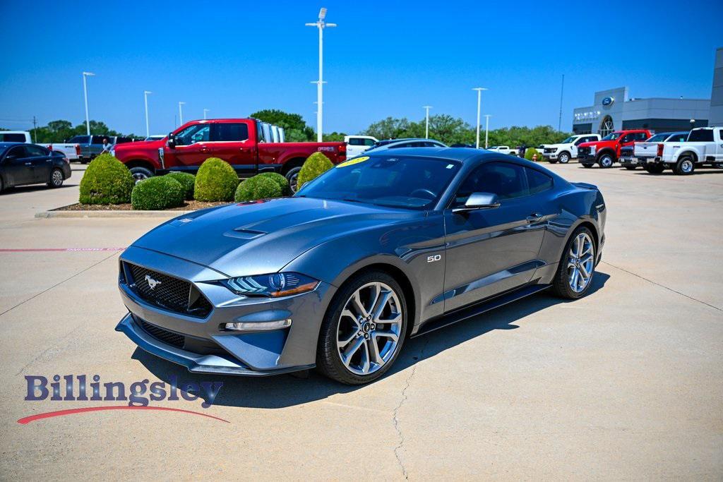 used 2022 Ford Mustang car, priced at $39,909