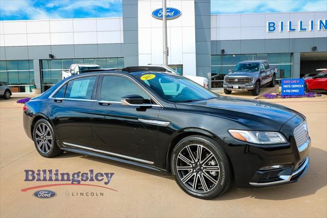 used 2017 Lincoln Continental car, priced at $17,980