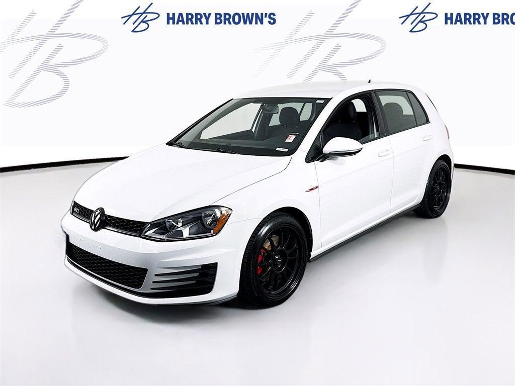 used 2017 Volkswagen Golf GTI car, priced at $16,297