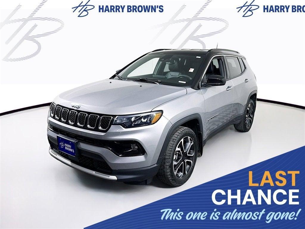 used 2023 Jeep Compass car, priced at $24,699