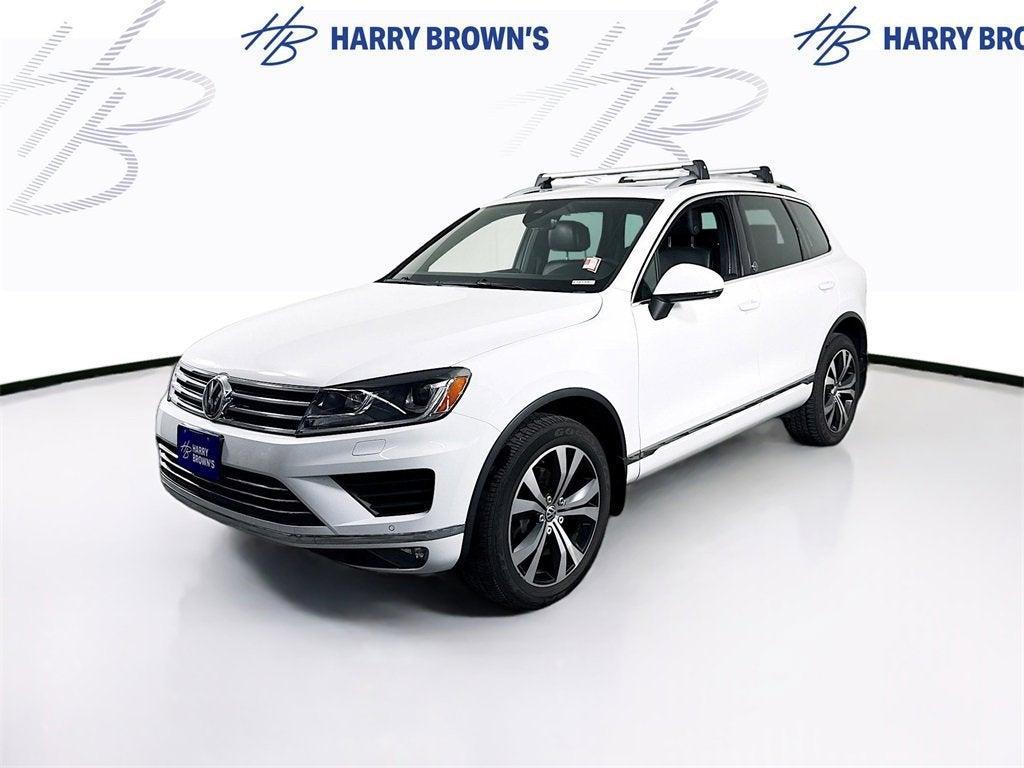 used 2017 Volkswagen Touareg car, priced at $11,997