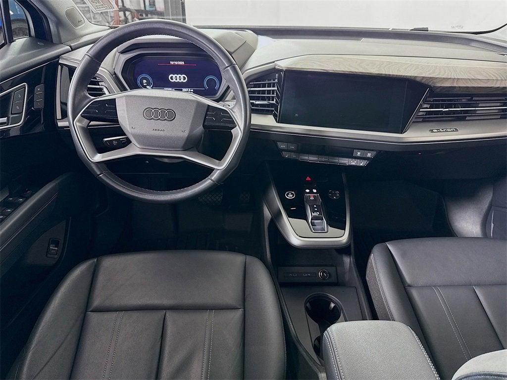 used 2022 Audi Q4 e-tron car, priced at $26,697
