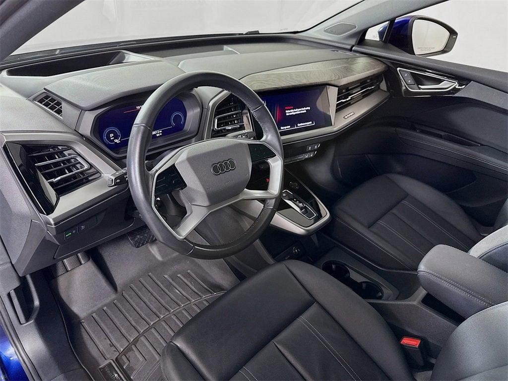 used 2022 Audi Q4 e-tron car, priced at $26,697