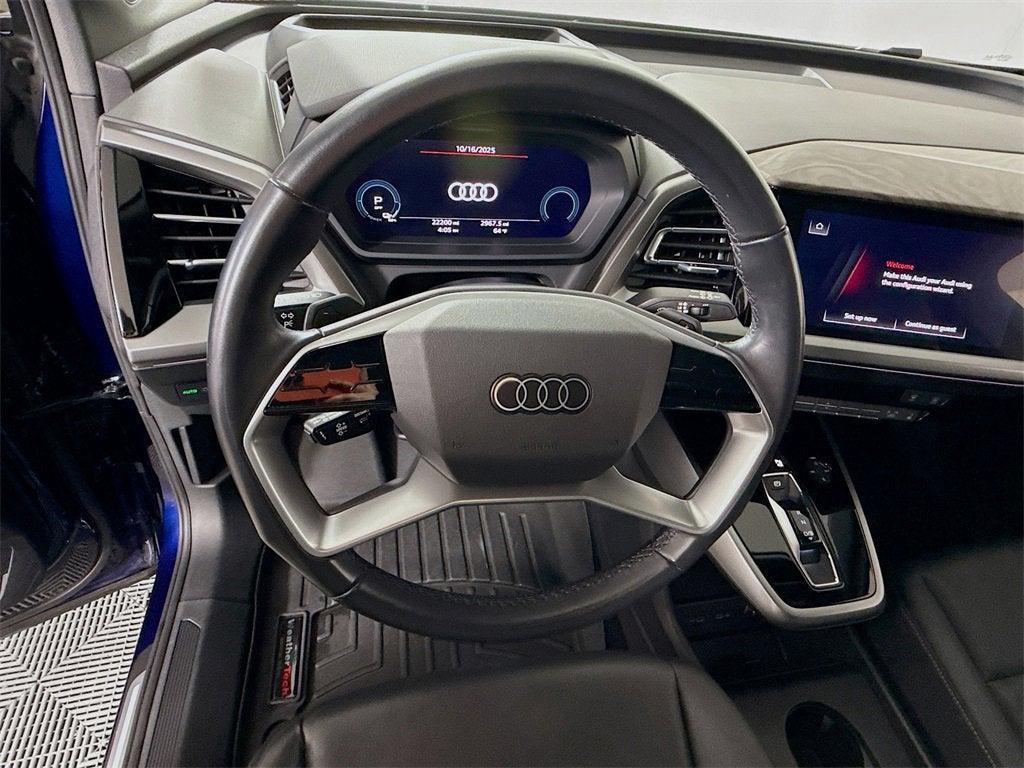 used 2022 Audi Q4 e-tron car, priced at $26,697