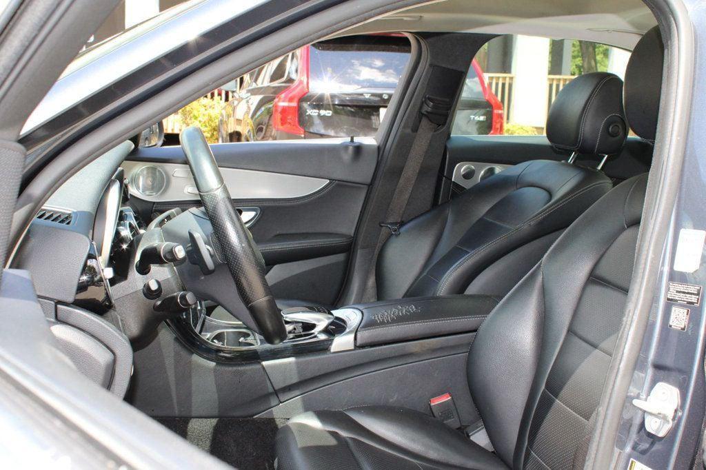 used 2015 Mercedes-Benz C-Class car, priced at $11,595