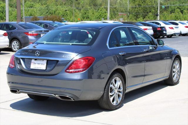 used 2015 Mercedes-Benz C-Class car, priced at $12,495