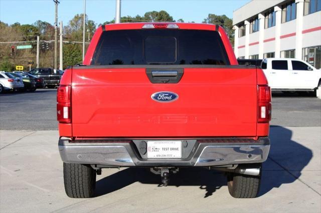 used 2018 Ford F-150 car, priced at $19,795