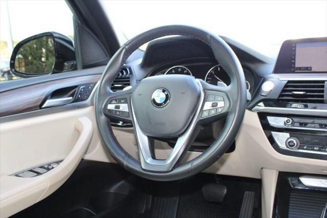 used 2021 BMW X3 car, priced at $24,495