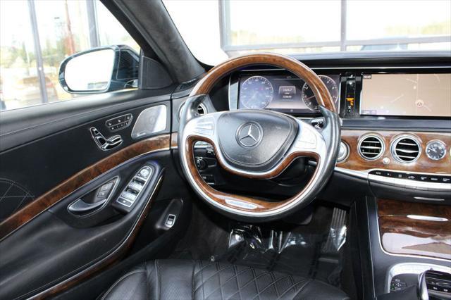 used 2015 Mercedes-Benz S-Class car, priced at $24,695