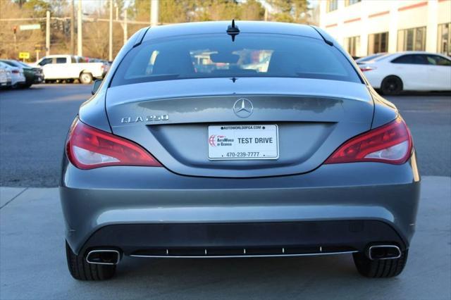 used 2015 Mercedes-Benz CLA-Class car, priced at $13,995