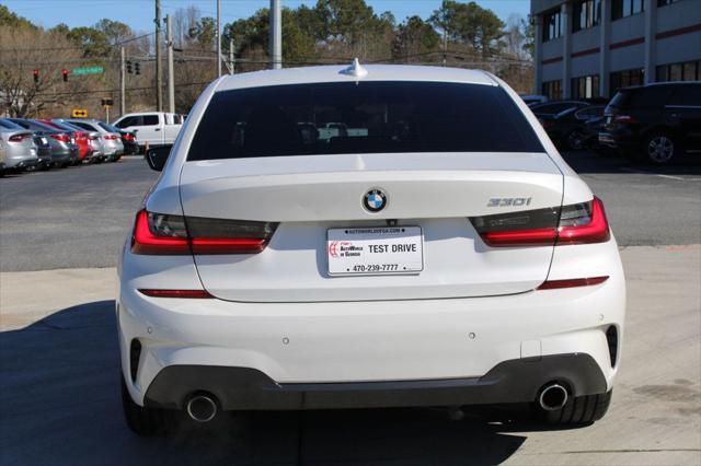 used 2019 BMW 330 car, priced at $19,295