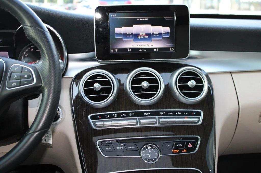 used 2018 Mercedes-Benz C-Class car, priced at $14,295
