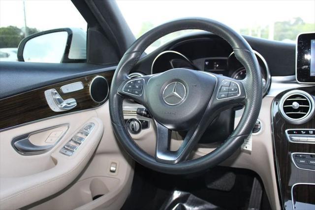 used 2018 Mercedes-Benz C-Class car, priced at $14,995