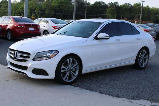 used 2018 Mercedes-Benz C-Class car, priced at $15,995