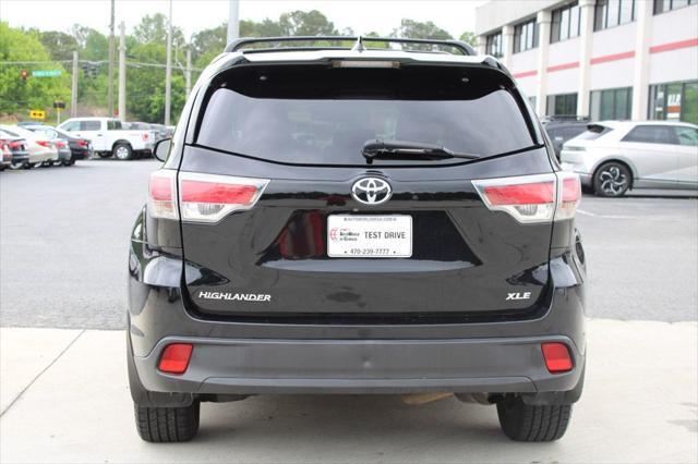 used 2016 Toyota Highlander car, priced at $14,995