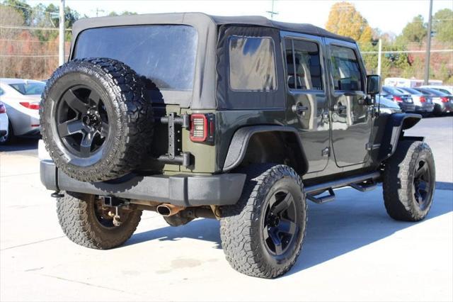 used 2015 Jeep Wrangler Unlimited car, priced at $16,995