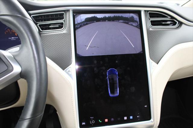 used 2017 Tesla Model X car, priced at $27,495