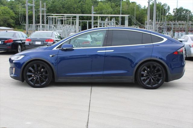 used 2017 Tesla Model X car, priced at $27,495