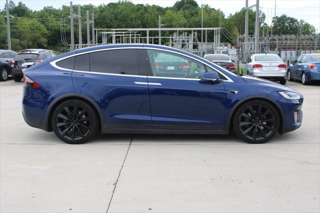 used 2017 Tesla Model X car, priced at $27,495